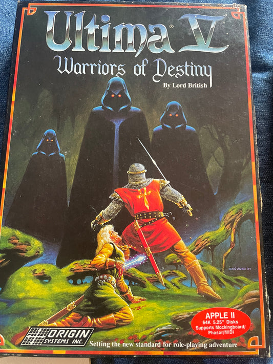 ULTIMA V (Apple II) CIB