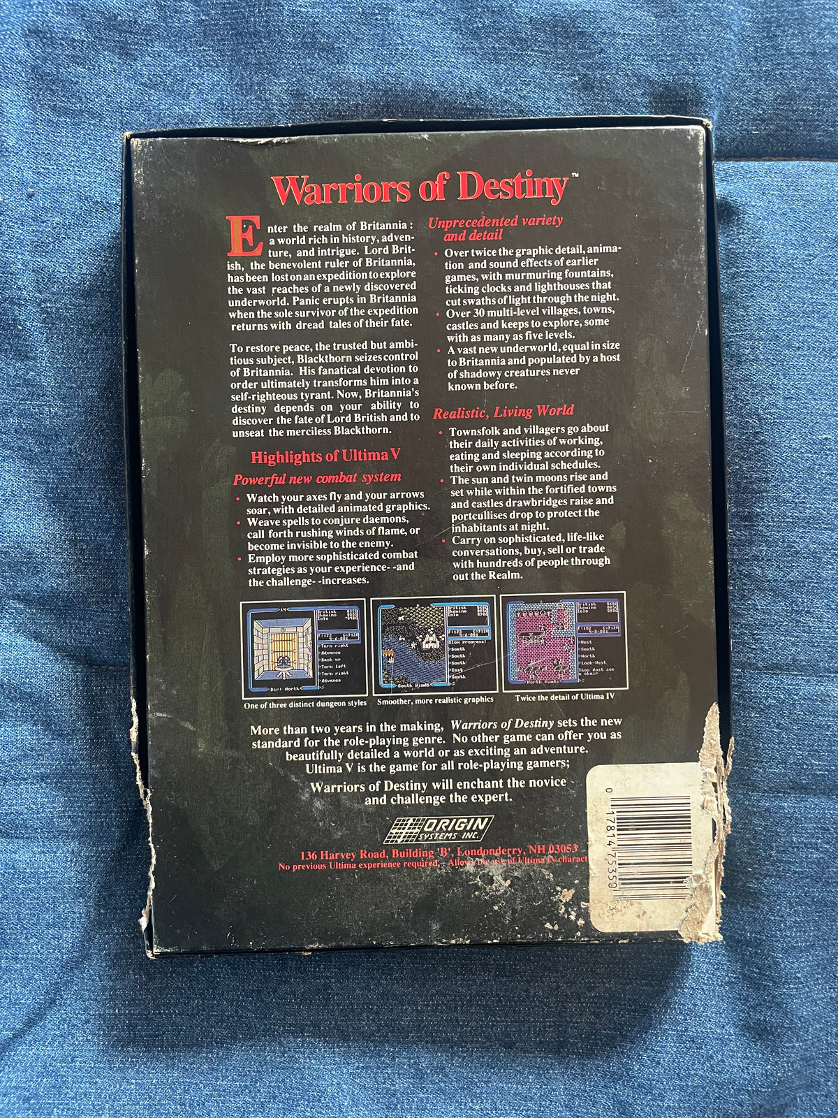ULTIMA V (Apple II) CIB