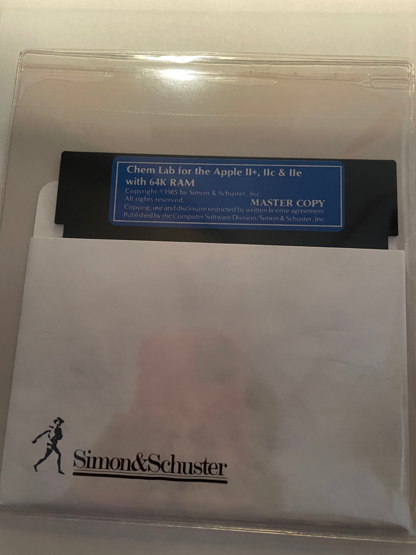 Chem Lab Software Apple II