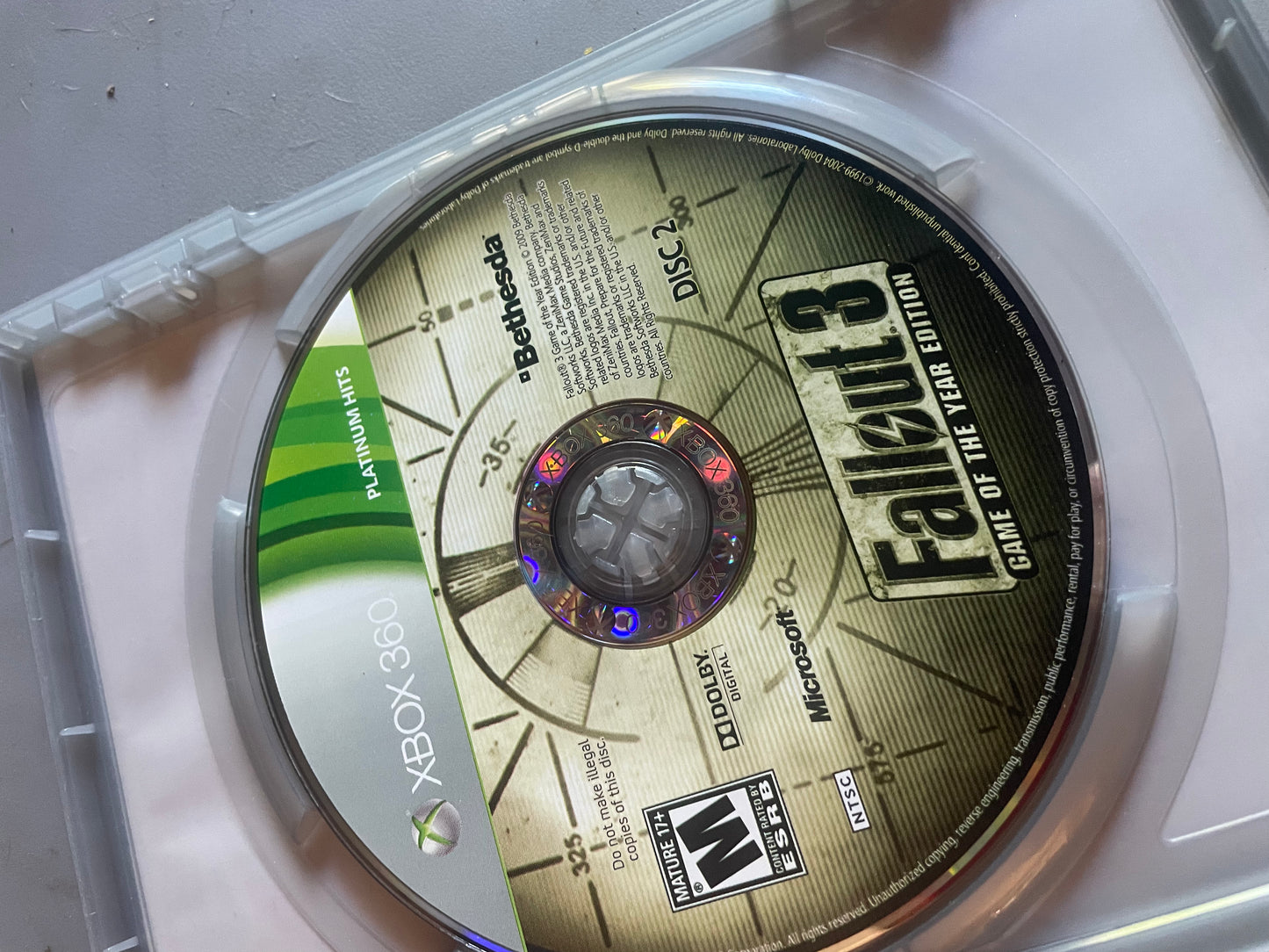 Fallout3 GOTY Edition XBOX 360
