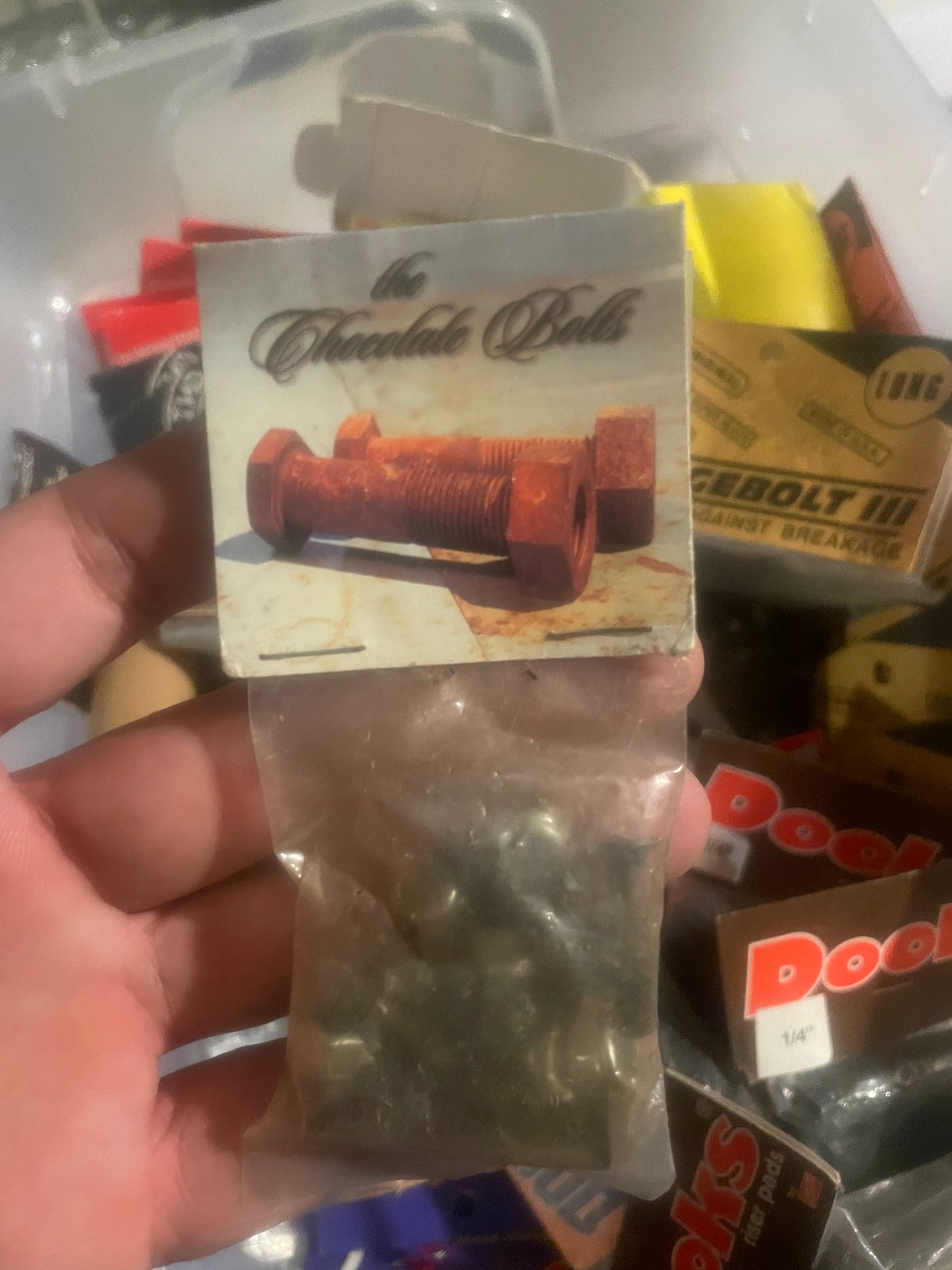Chocolate Bolts Skateboard Vintage 1996