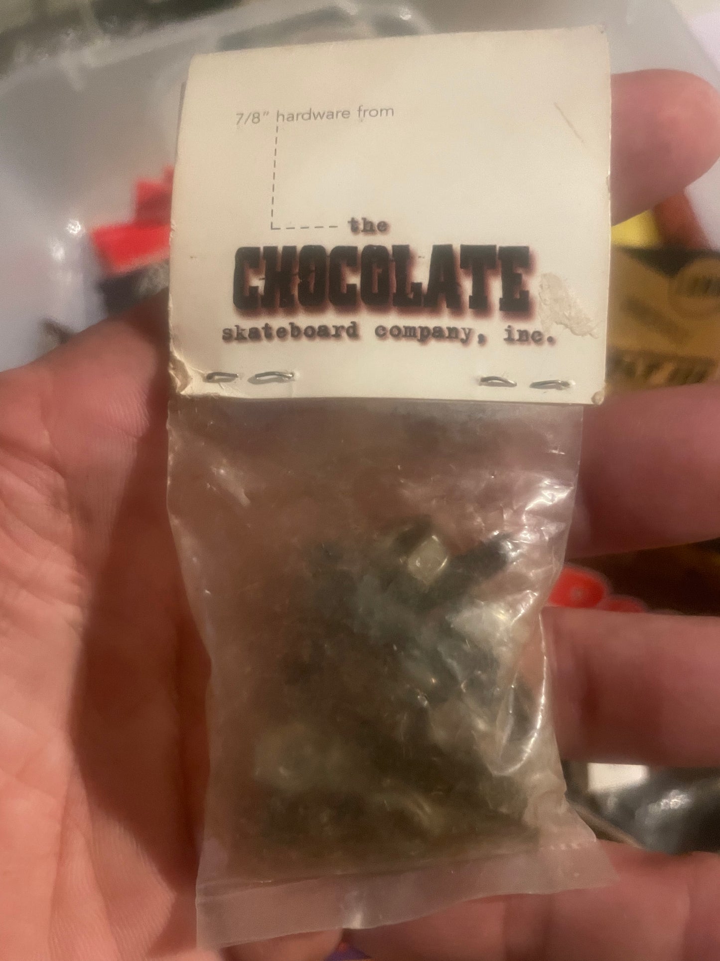 Chocolate Bolts Skateboard Vintage 1996