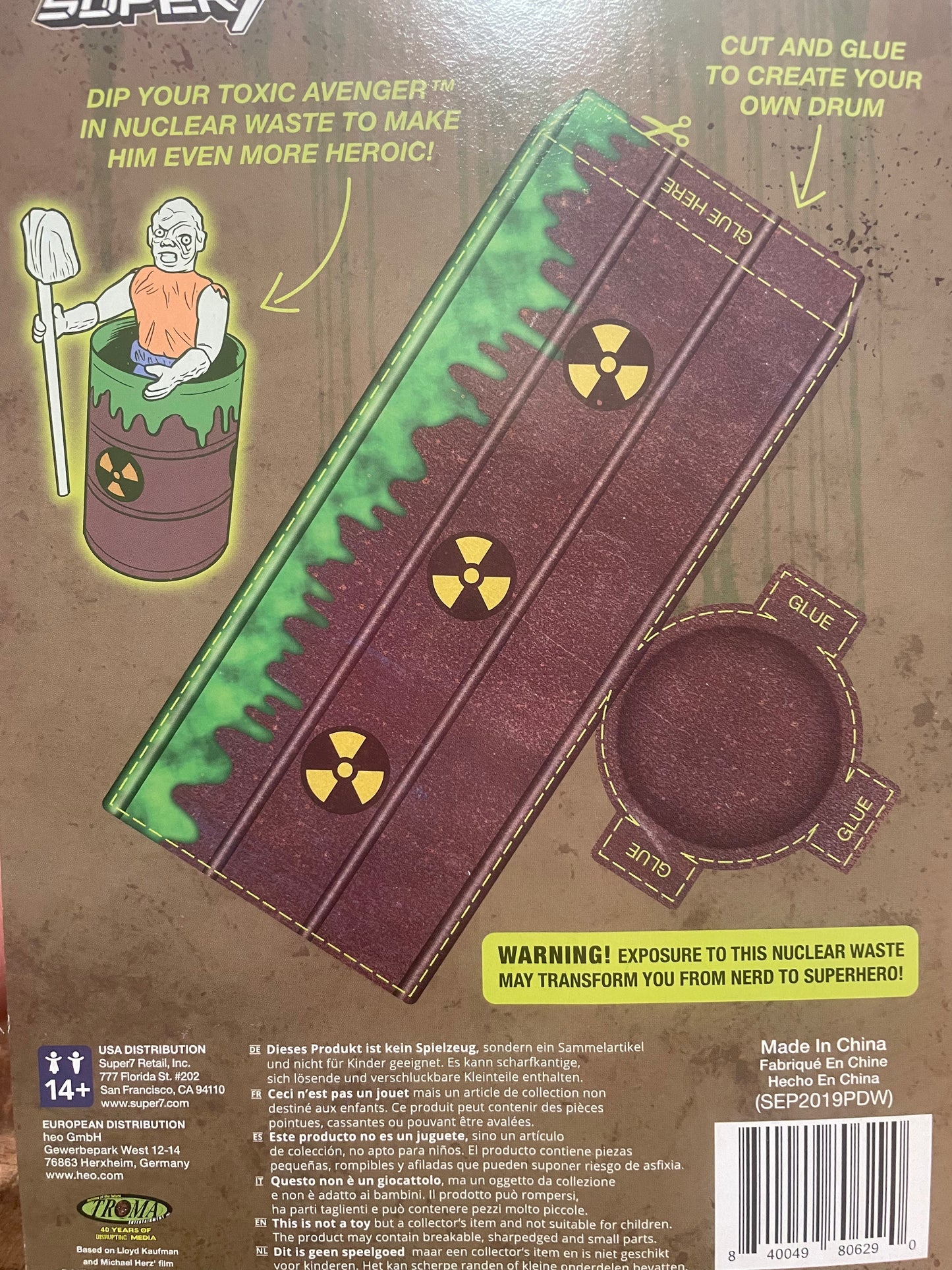 Acid Rain Toxic Avenger Signed LLyod Kaufman