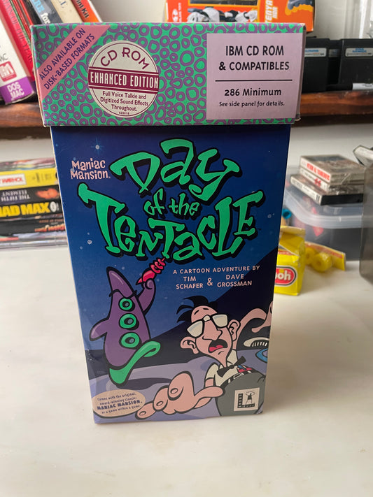 Day of the Tentacle Triangle Box CD Rom PC