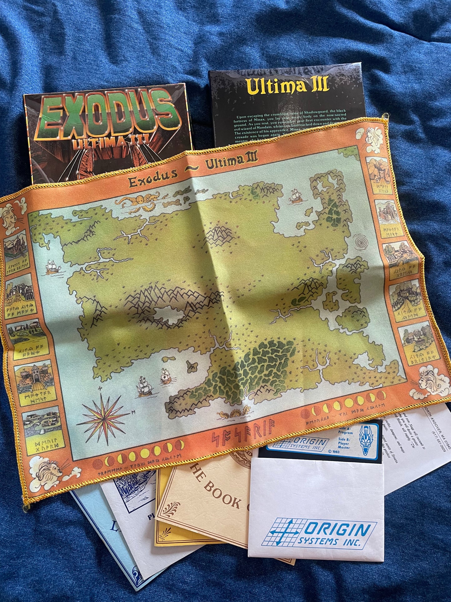 Ultima III Exodus Atari 400/800